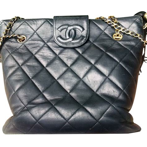 sac chanel matelassé noir|sac chanel vintage.